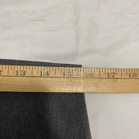 Suzy Shier Women's Charcoal High Rise Pull On Dress Pants Size Large - Picture 6 of 8